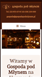 Mobile Screenshot of gospodapodmlynem.pl